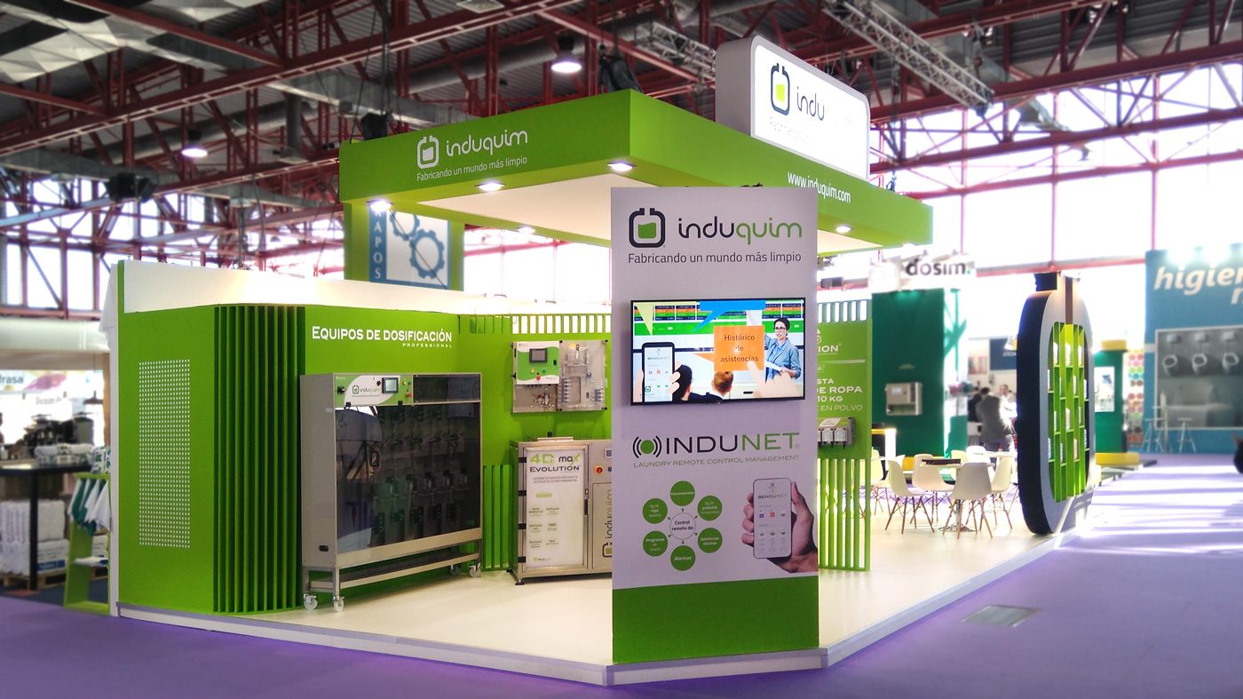 Stand corporativo diseñado y montado