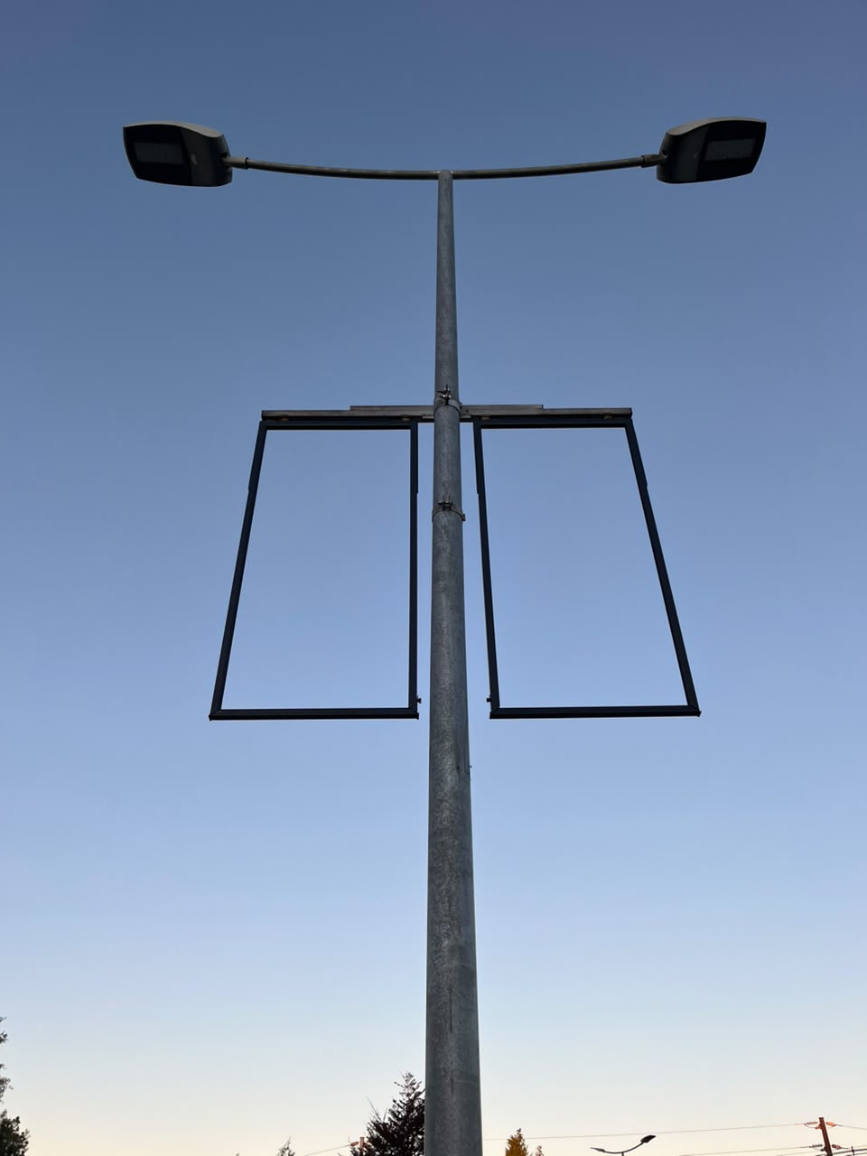 Estructura para pasacalles publicitarios
